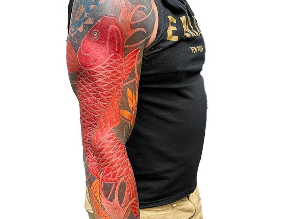 koi fish tattoo