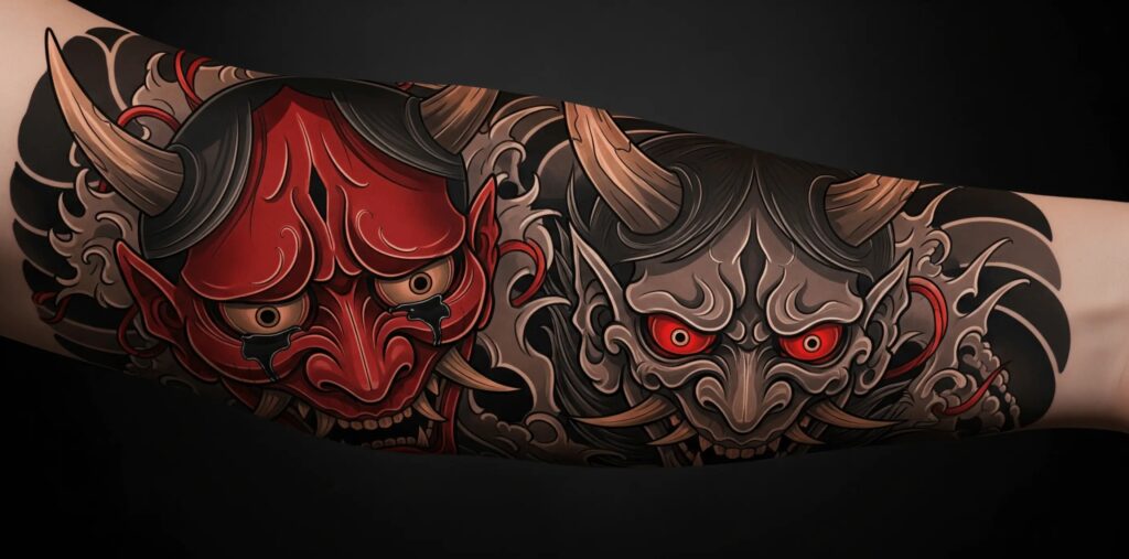 hannya vs. oni