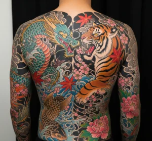japanese full back tattoo perth