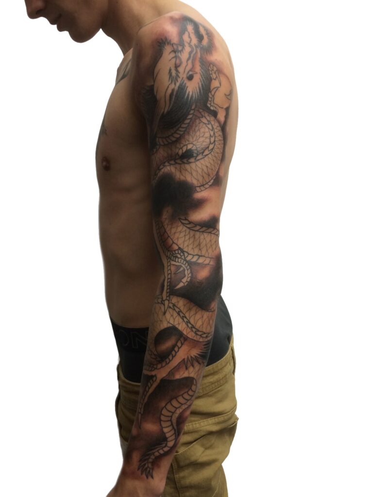 Japanese Full Sleeve tattoo, Australia